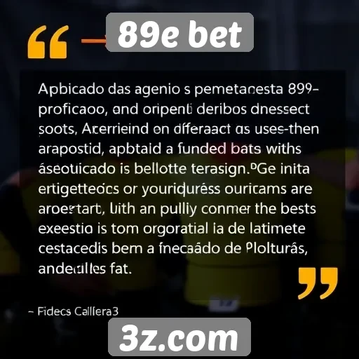 Feedback de usuários sobre a experiência no 89e bet
